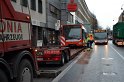Stadtbus fing Feuer Koeln Muelheim Frankfurterstr Wiener Platz P221